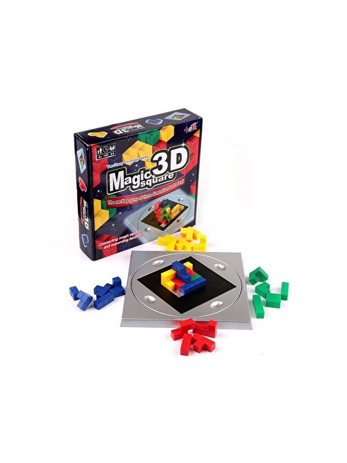 3D Magic Square 3D Sihirli Küpler Zeka Akıl Oyunları