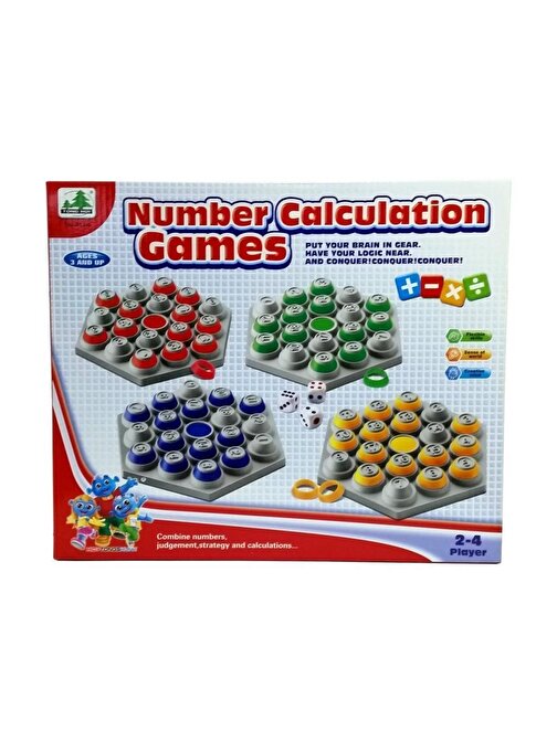 Edutoys Number Calculation Games Sayı Hesaplaması Zeka Akıl Oyunu