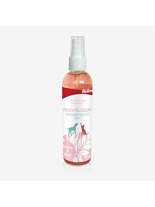 Bioline Kedi Köpek Parfümü Deodorant Peach Blossom 118 ml