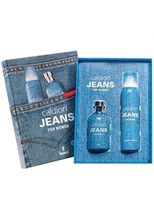 Caldion Jeans For Woman Kofre 100Ml Edt+Deo