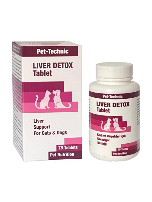 Pet Technic Liver Detox Tablet Karaciğer Desteği