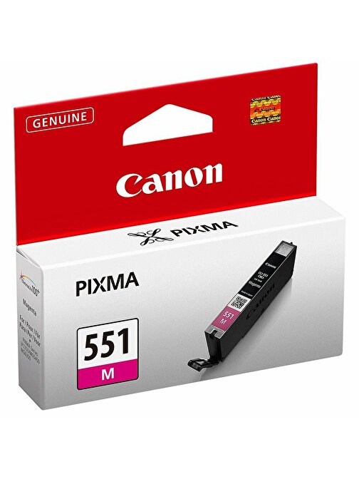 Canon 6510B001 Clı-551M Orijinal Kırmızı Tıpalı Mürekkep Kartuş