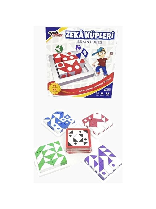 Moli Toys 8681511001360 Zeka Küpleri Akıl Ve Zeka Kutu Oyunu