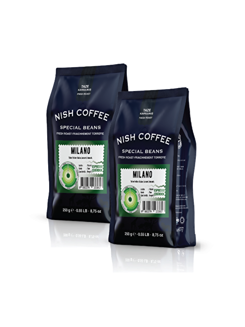 Nish Espresso Milano Kahve 2 X 250 Gr