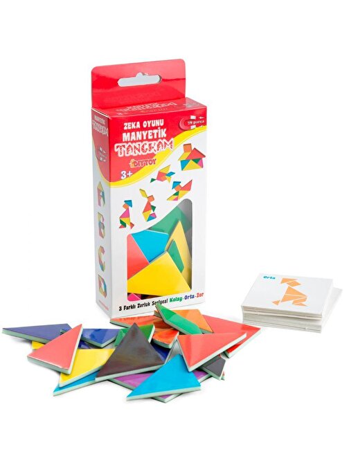 Dıy Toy Manyetik Tangram 2 - 4 Yaş