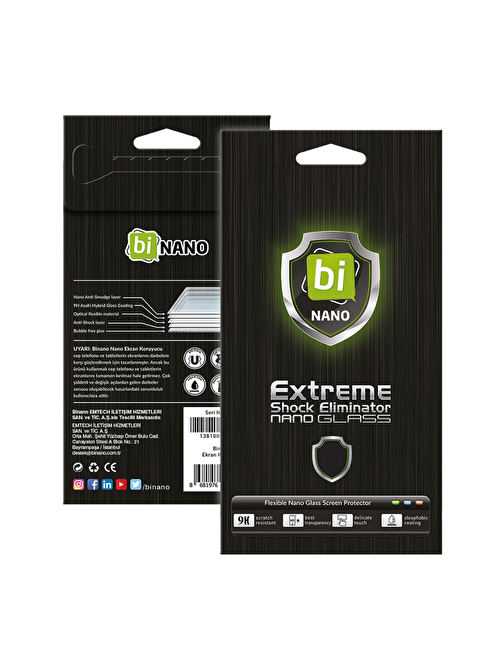 BİNANO EXTREME OMIX X500 NANO EKRAN KORUYUCU