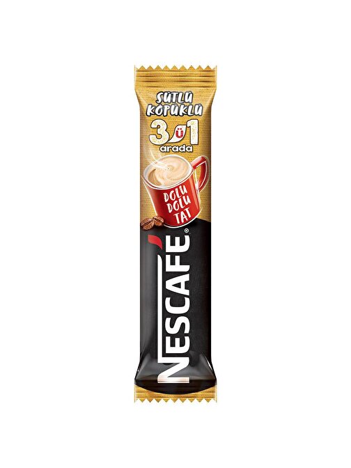 Nescafe 3'ü1 Arada Sütlü Köpüklü Kahve 72'li