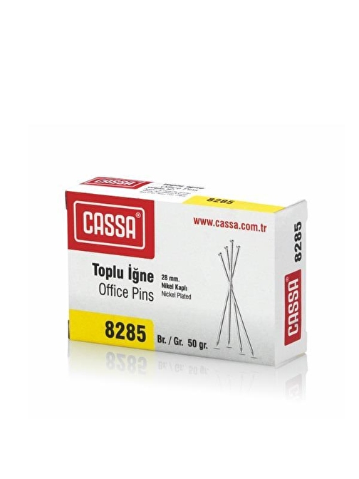 Cassa 8285 Top'lu İğne Nikel Kaplı 50gr