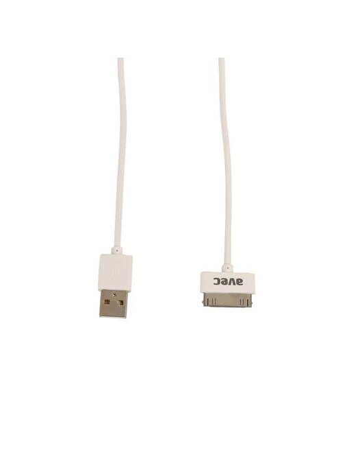 Avec iPhone W102 USB-IP4 4S Şarj Kablosu 1 m