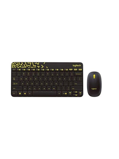 Logitech MK240 920-008215 Türkçe Q Siyah Kablosuz Klavye Mouse Seti