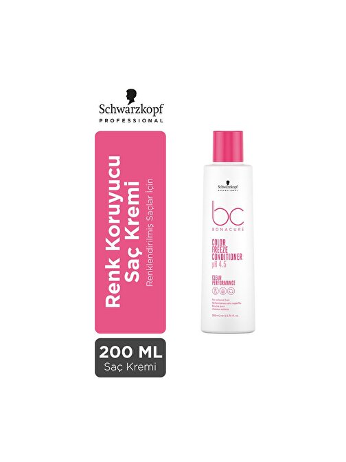 Bonacure Bc Clean Hacim Renk Koruyucu Sıvı Kadın Saç Kremi 200 ml