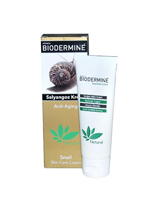 Biodermine Yaşlanma Karşıtı Anti-Aging Salyangoz Kremi 75ml