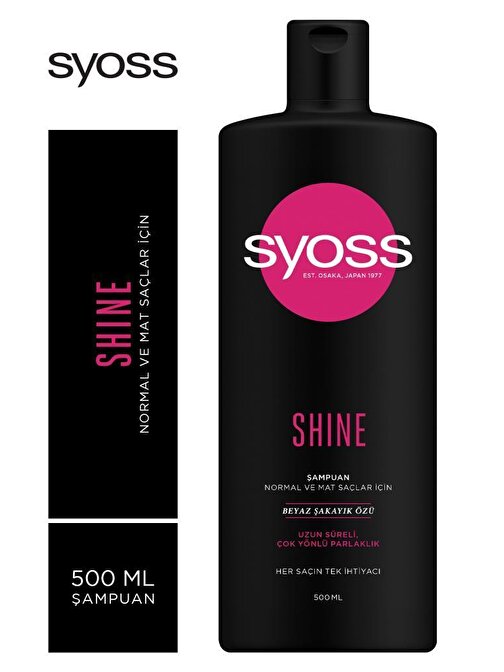 Syoss Shıne Şampuan 500 ml