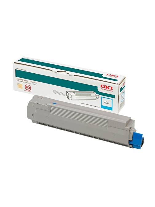 OKI MC873-MC883 10.000 Sayfa Cyan Mavi Toner 45862816