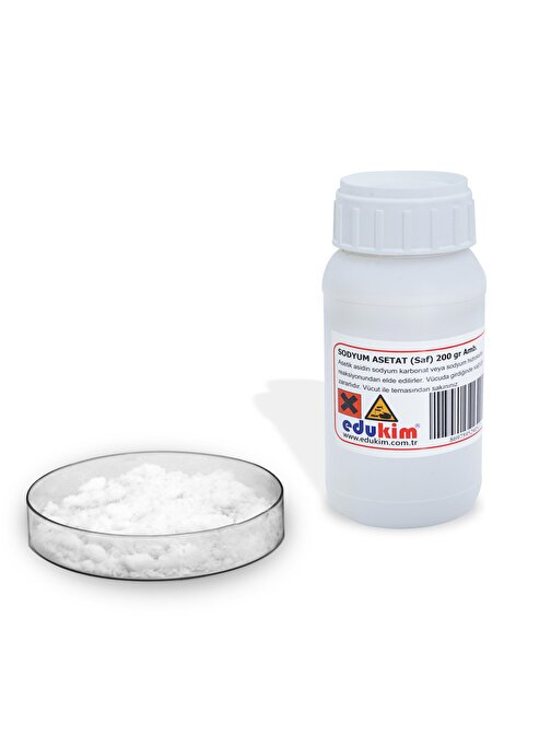 Sodyum Asetat (Saf) 200 Gr Amb.