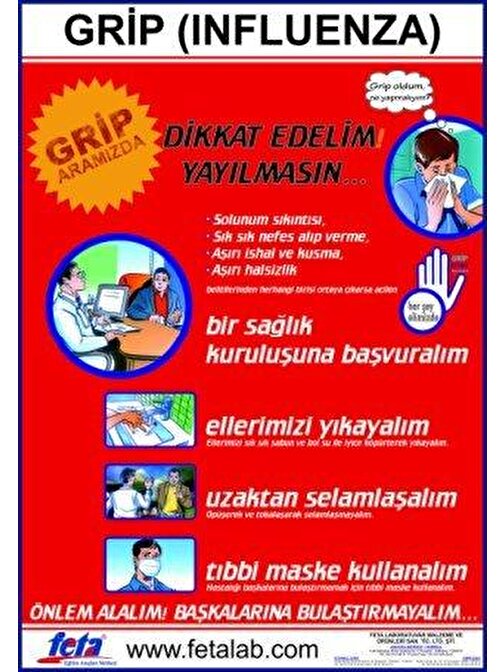 İnfluenza Eğitim Plakası (GRİP)