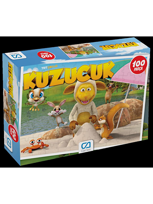 Ca Games Kuzucuk 100 Parça Puzzle Eğitici Ve Öğretici Oyun