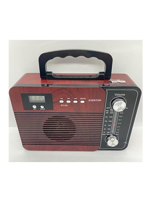 Everton Rt-351 Bluetooth-Usb-Sd-Fm Nostaljik Radyo