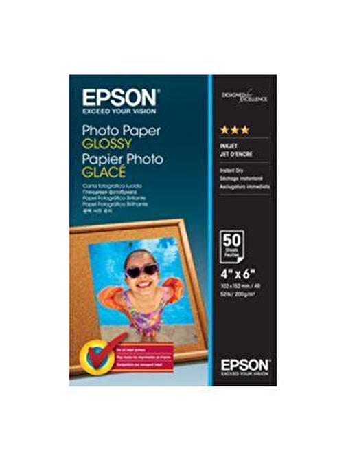 Epson 10x15 200gram 50'li Fotoğraf Kağıdı S042547