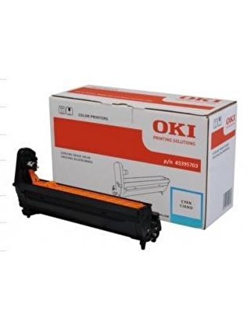 Oki 45395703 Orijinal Renkli Baskılı 30000 Mavi Drum