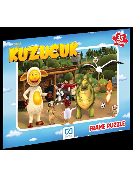 Ca Games Kuzucuk 35 Parça Frame Puzzle Eğitici Ve Öğretici Oyun