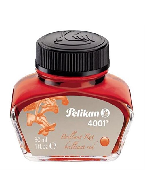 Pelikan Dolma Kalem Mürekkebi 30ml Kırmızı 4001