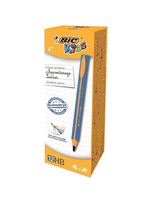 Bic  Kurşun Kalem Kids Evolution HB Üçgen Jumbo 12'li Mavi 919262