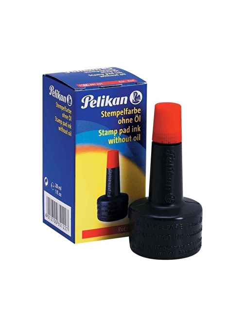 Pelikan Istampa Mürekkebi 28 ML Kırmızı 351221