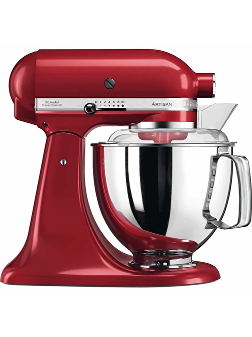 Kitchenaid Artisan 5Ksm175Pseer Empire Red 4.8 Litre Stand Mikser