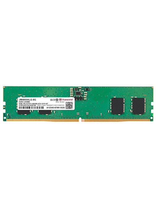 Transcend JM4800ALG 8 GB CL40 DDR5 2x8 4800Mhz Ram