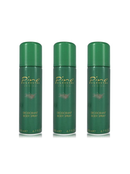 Pino Silvestre Deodorant 200 ml x 3 Adet