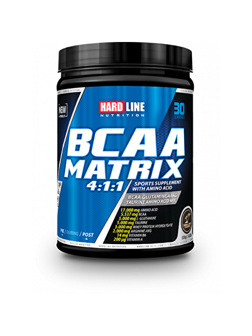 Hardline Nutrition Bcaa Matrıx Böğürtlen 630 gr