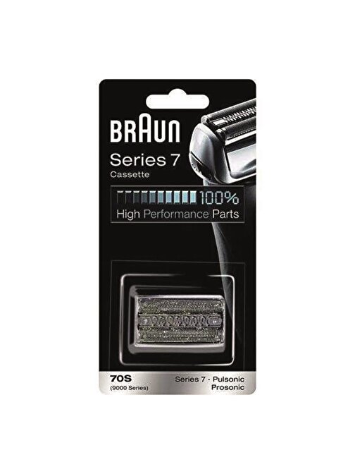 Braun 70S 7 Serisi Tıraş Makinesi Yedek Başlığı Gümüş