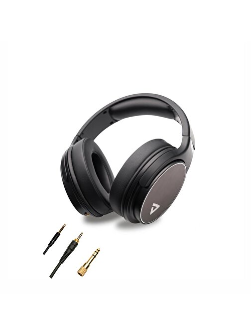 Thronmax 35873 THX-50 Kablolu Mikrofonlu Profesyonel Kulak Üstü Kulaklık Siyah