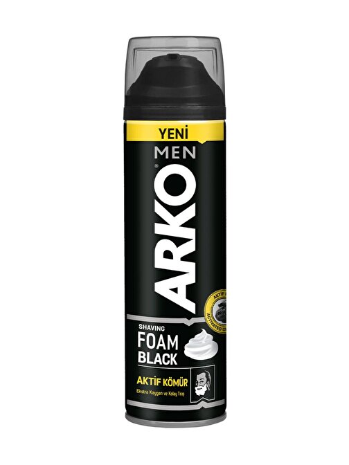 Arko Men Aktif Kömür Tıraş Köpüğü 200 ml