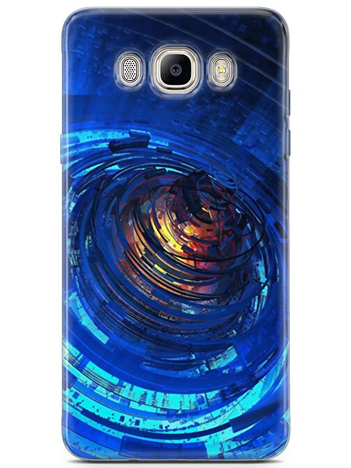 Lopard Samsung Galaxy J7 2016 Uyumlu Kılıf Polka 03 Telefon Kılıfı Laciv