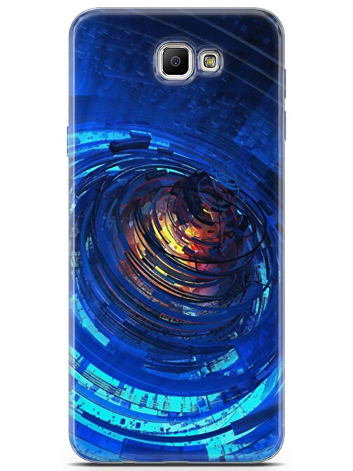 Lopard Samsung Galaxy J7 Prime Uyumlu Kılıf Polka 03 Telefon Kılıfı Laci