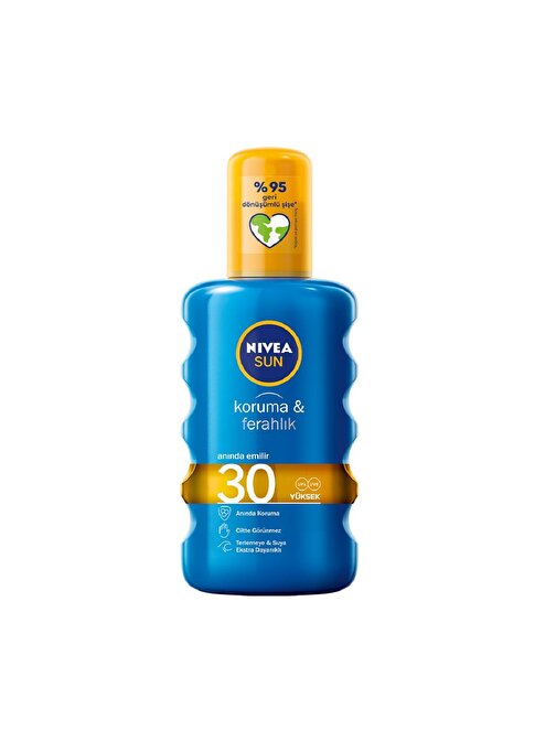 Nivea Sun Koruma Ferahlık Transparan Güneş Spreyi Gkf30 200 ml