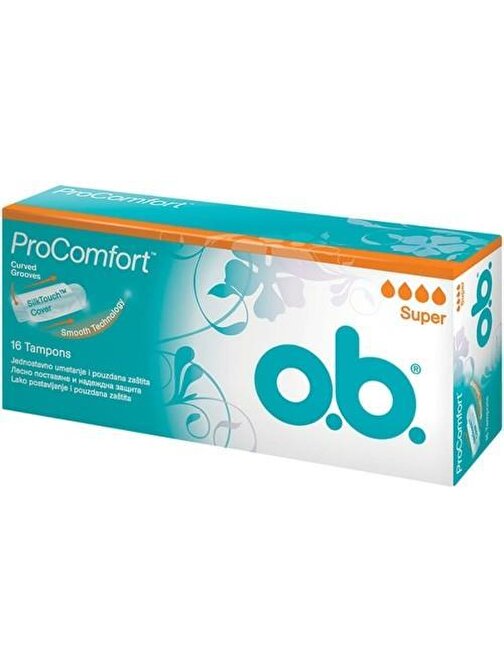 O.B Pro Ultimate Comfort Mini Tampon 16'lı