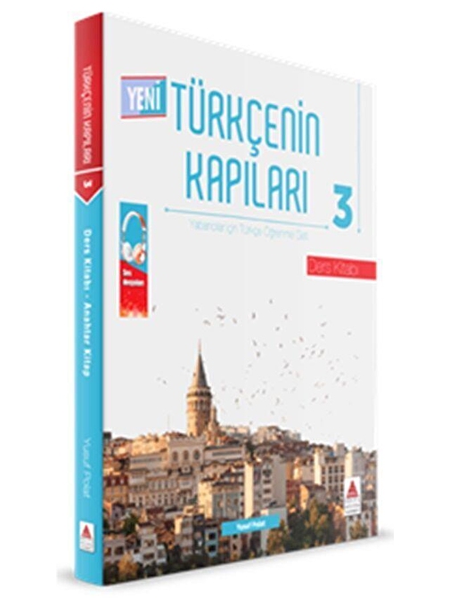 Türkçenin Kapıları 3 Yabancılar için Türkçe Öğrenme Seti Delta Kültür