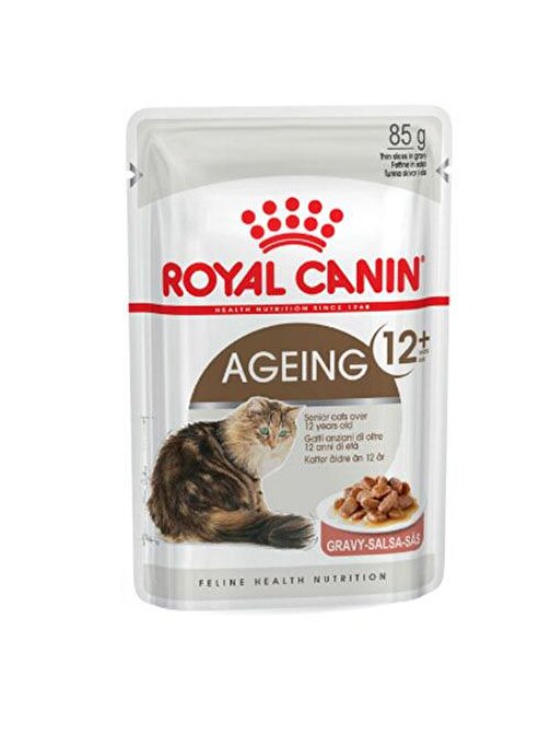 Royal Canin Ageing +12 Yaşlı Kedi Konservesi Pouch 6 Adet 85 gr