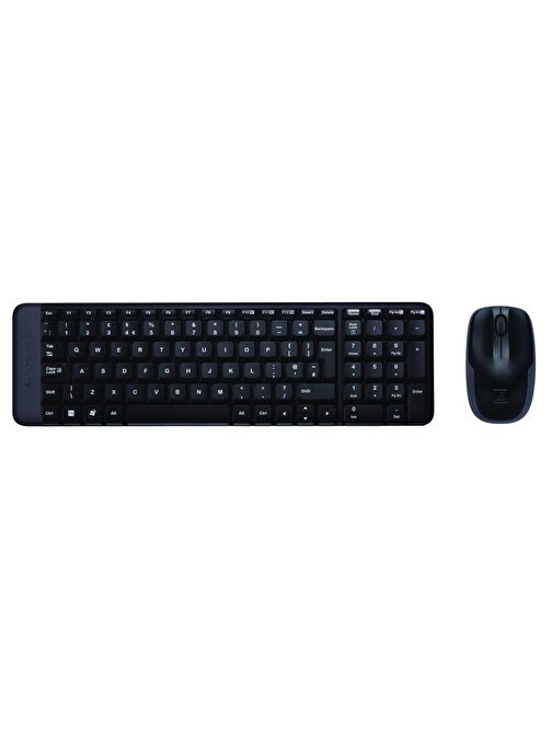 Logitech 920-003163 MK220 Türkçe Q Kablosuz Klavye Mouse Seti