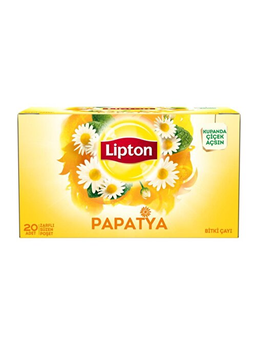 Lipton Bitki Çayı Bardak Papatya 20'li x 12 adet