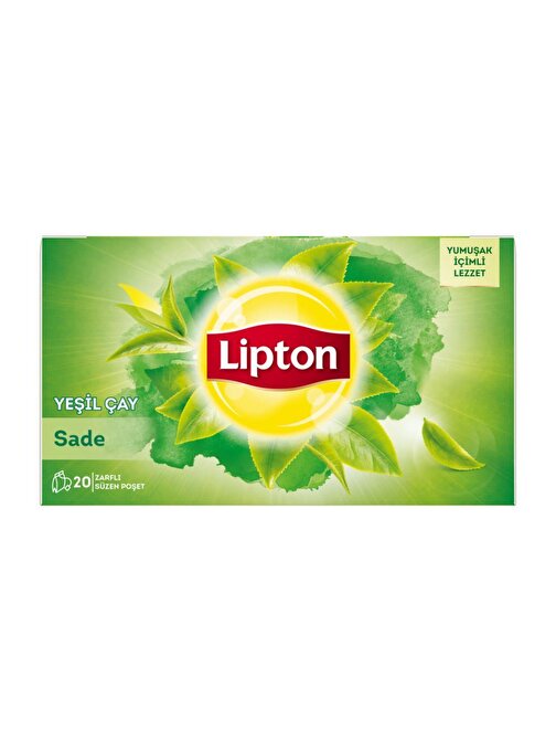 Lipton Bitki Çayı Bardak Yeşil Çay 20'li x 12 adet
