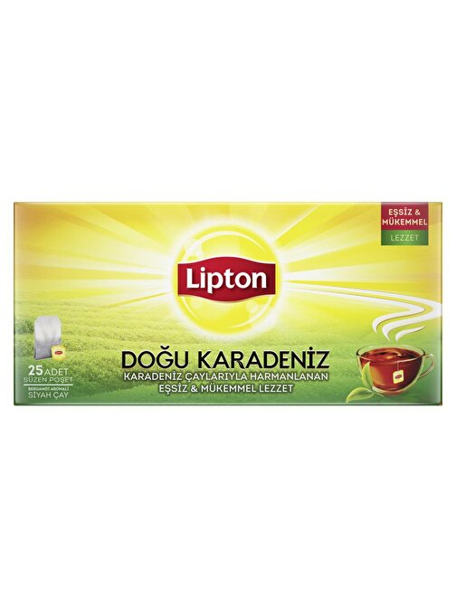 Lipton Doğu Karadeniz Bardak Çay 25 'li x 12 Adet