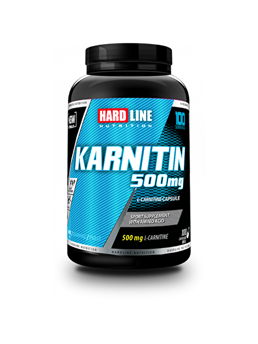 Hardline Nutrition Karnitin 100 Kapsül