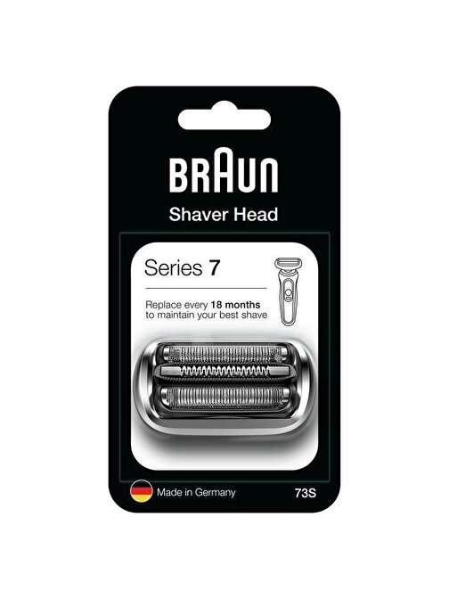 Braun 73S Series 7 Tıraş Makinesi Yedek Başlığı Gümüş