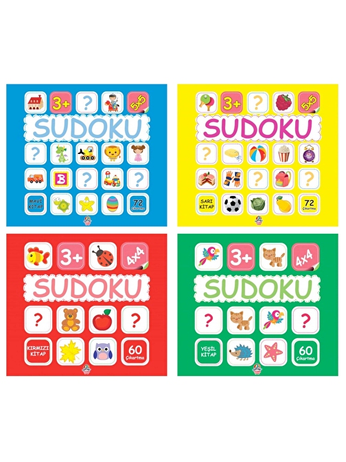 Sudoku Set-3 + Yaş (4 Kitap)