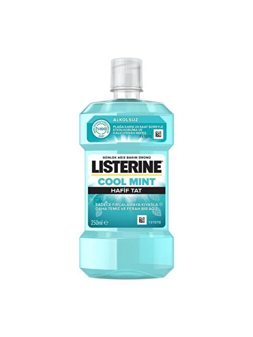 Listerine Mint Hafif Tat Alkolsüz Ağiz Bakim Suyu 250 ml
