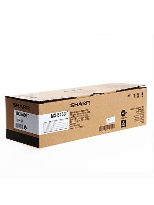 Sharp MX-45GTBA MX-B350P-B350W-355-B450-B455 Uyumlu Doldurmalı Orjinal Siyah Lazer Toner